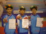 เด็กไทยแรงไม่ตกซิวเพิ่ม 3 ทองแดง ศึกเทควันโดเอเชีย