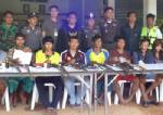ตร.กาญจน์สนธิกำลังกวาดล้างอาชญากรรมตามแนวชายแดนจับผู้ต้องหาได้ 8 คน