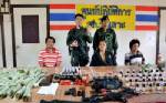 บุกจับสารวัตรกำนันรือเสาะ ค้ายา ตรวจพบปืนหลายกระบอก คุมสอบโยงป่วนใต้