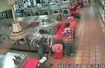Baby placed in washer
