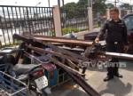 รวบ 3 หัวขโมยลักเศษเหล็กตามแคมป์ก่อสร้างในหาดใหญ่