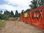 ระนองเปิดใช้ถนนบ้านทองหลาง หลังติดตั้งสะพานชั่วคราวแล้วเสร็จ