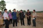 พ่อเมืองกาฬสินธุ์ตรวจโครงการอนุรักษ์แหล่งน้ำป้องกันทุจริตแก้มลิง