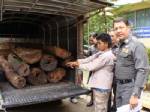 ตร.อุดรฯ รวบหนุ่มนครปฐมรับจ้างขนไม้พะยูงส่ง สปป.ลาว