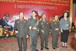 บิ๊กทหารลาวร่วมงานเลี้ยง 85 ปีกองทัพจีนคึกคัก