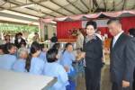 ผู้ว่าฯนำคณะจัดเลี้ยงอาหารพระราชทานผู้ต้องขังในคุกแม่ฮ่องสอน
