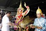 ผบ.ทร.บวงสรวงอัญเชิญเรือพระที่นั่งลงน้ำ เตรียมกระบวนพยุหยาตราทางชลมารค