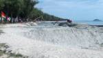กรมเจ้าท่าเร่งเติมทรายชายฝั่งหาดชลาทัศน์ แหลมสมิหลา เหตุถูกคลื่นกัดเซาะ