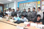 ตร.ตรังแถลงผลจับคนร้ายก่อคดีอาชญากรรมได้ 8 คน