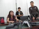 ปคม.จับสาวใหญ่ค้าเนื้อสดข้ามชาติ