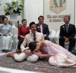เก็บตกบรรยากาศงานหมั้น “แอน-ภูริ”