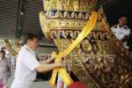 ผบ.ทร.แถลงความพร้อมพิธีถวายผ้าพระกฐินโดยขบวนพยุหยาตราทางชลมารค