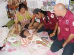 พบหนูน้อยชาวกรุงเก่าวัย 1 ขวบเศษ ป่วยเป็นโรคหัวโต