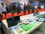 สตม.แถลงจับแก๊งเงินดำ-ลักทรัพย์ ผู้ต้องหา 12 คน
