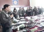 ตร.ภ.7 กลาดล้างอาวุธและสิ่งผิดกฎหมายกว่า 3 พันคดี