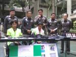 ผบช.น.แถลงรวบ 2 ผู้ต้องหาตระเวนลักทรัพย์