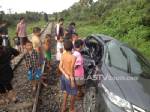 รถไฟชน 2 ข้าราชการครูอาวุโสหวิดดับต่อหน้าลูกศิษย์