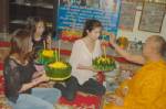 “ปู-ไปรยา” ทำบุญแก้เคล็ดกับพระเกจิดังกรุงเก่า