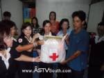 กาชาด จ.สตูล ลงพื้นที่เยี่ยมบ้านถูกไฟไหม้ 3 หลัง
