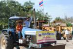 อบจ.ศรีสะเกษปล่อยคาราวานเครื่องจักรช่วยผู้ประสบภัยแล้ง