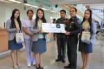 รพ.ขอนแก่นรามมอบสื่อรณรงค์ขับขี่ปลอดภัย