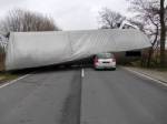 Truck on car