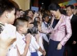 “ปู” ขอแนวคิดจากสภา นร.เรื่อง “เวลาเรียน-วิธีเรียน-ปชต.” จ้อออกรายการวันเด็ก