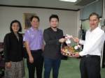 ผู้บริหารหรรษา เจบี อวยพรปีใหม่ ผอ.รพ.หาดใหญ่