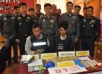 ตร.อำนาจเจริญรวบแก๊งค้ายาข้ามชาติของกลางเพียบ