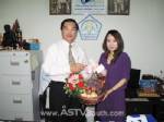 หรรษาเจบีอวยพรปีใหม่นายกสมาคมสมาพันธ์ธุรกิจการท่องเที่ยวสงขลา