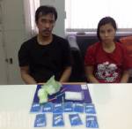 ตร.เมืองภูเก็ตรวบ 2 พ่อค้ายาเสพติด พร้อมของกลางยาบ้าและไอซ์