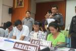 ตำรวจห้วยโป่งโชว์ผลงานจับกุมเอเยนต์ยาบ้าได้ของกลางเพียบ