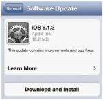 แอปเปิลสางปม “ล็อกหน้าจอ” เปิดโหลด iOS 6.1.3