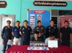 ตร.มหาสารคามรวบเอเยนต์ยาบ้าพร้อมของกลาง 2 พันเม็ด