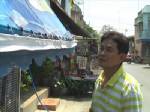 หนุ่มใหญ่อ่างทองหัวใส ทำม่านน้ำลดความร้อน (ชมคลิป)