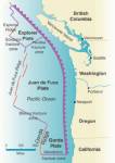 USGS เตือนชายฝั่ง “แคลิฟอร์เนีย” เสี่ยงเจอสึนามิสูง 8 เมตร-จี้เฝ้าระวังเขตมุดตัว “แคสคาเดีย”