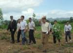 อนุกรรมการแก้ปัญหาที่ดินทำกินลงตรวจที่ทิ้งขยะรวมทองผาภูมิ