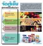 จัดตู้เย็น สุขภาพดีเริ่มต้นง่ายๆ