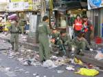 ตร.ตั้งสองประเด็นระเบิดหน้ารามฯ “การเมือง-ขัดแย้งร้านเสริมสวย”