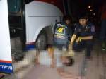 ประตูไฮดรอลิกหนีบหนุ่มโชเฟอร์รถทัวร์ดับอนาถ