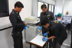 โจรกระจอกงัดช่องแอร์แบงก์กสิกรไทย บ่อสร้างได้เงิน 100 กว่าบาท