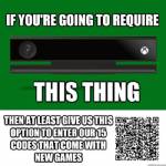กล้อง "Kinect Xbox One" มีฟังก์ชันสแกน QR codes