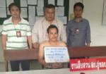ตร.อู่ทองจับ 2 ผู้ต้องหา พร้อมยาบ้า 70 เม็ด