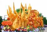 สุพรรณบุรีจัดงาน “แห่เทียนพรรษา”  โชว์ความยิ่งใหญ่ตระการตา