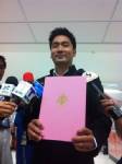 “แทนคุณ” รับหนังสือรับรองจาก กกต. รายงานตัวต่อสภาฯ สัปดาห์หน้า