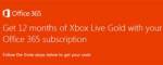 ไมโครซอฟท์จัดโปรโมชันสมัคร Office 365 แถม Xbox Live Gold