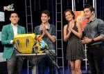 “ชาม” ไอยวริญท์   เกร็ง เล่นเกมส์ “เดอะ นอยซ์  ไทยแลนด์”