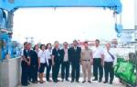ท่าเรือแหลมฉบังจัดพิธีขึ้นระวางเรือจัดเก็บขยะลำแรก