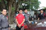 ตร.กาญจน์ รวบหนุ่มเทคนิคคาแคมป์ก่อสร้างพร้อมยาบ้า 100 เม็ด
