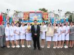 รพ.กรุงเทพภูเก็ตร่วมพิธีถวายเครื่องราชสักการะ และจุดเทียนชัยถวายพระพรพระราชินี